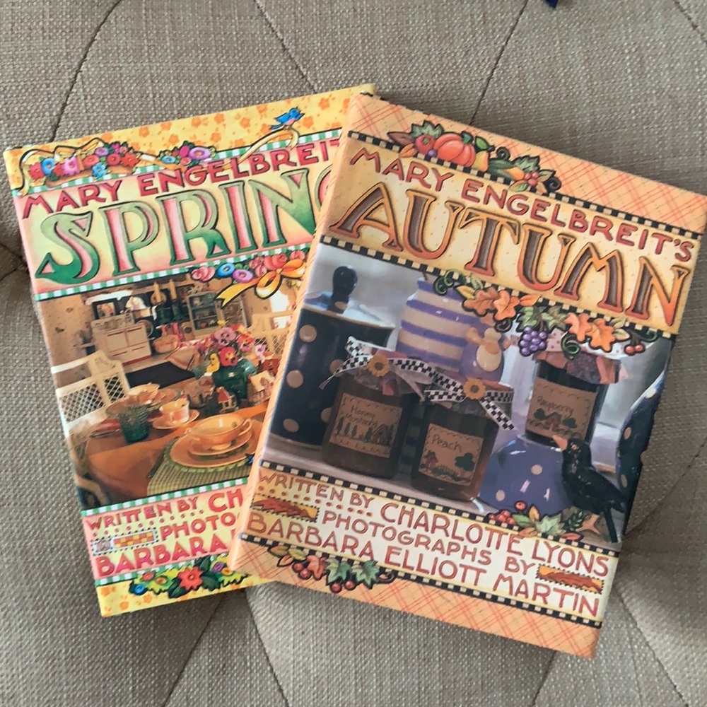Mary Engelbriet’s Spring and Autumn Decor Books